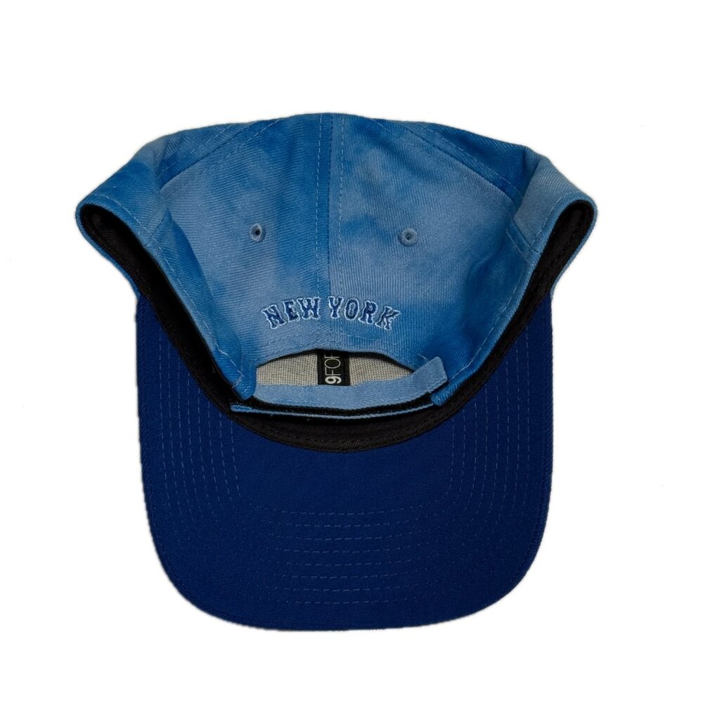 New York Mets Father's Day Adjustable Snapback Hat New Era 9forty Sky Blue Faded - Picture 5 of 11